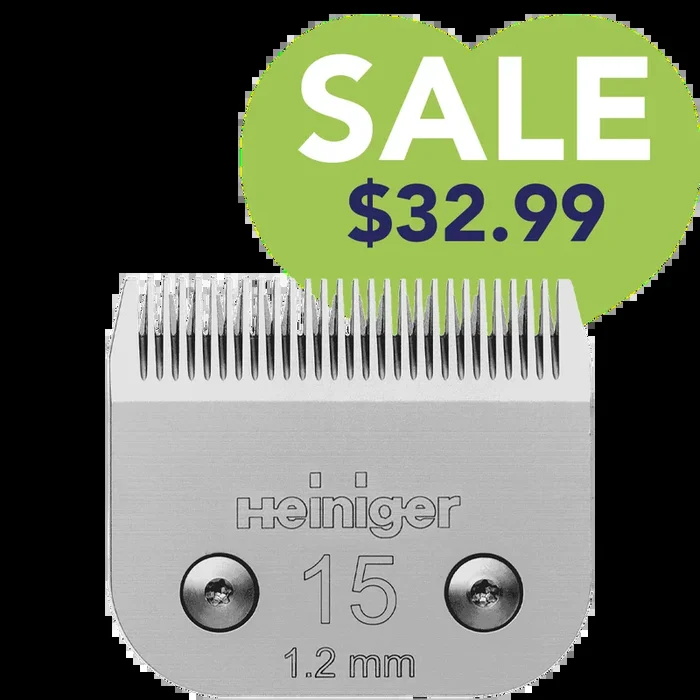 #15 Clipper Blade 1.2 mm by Heiniger