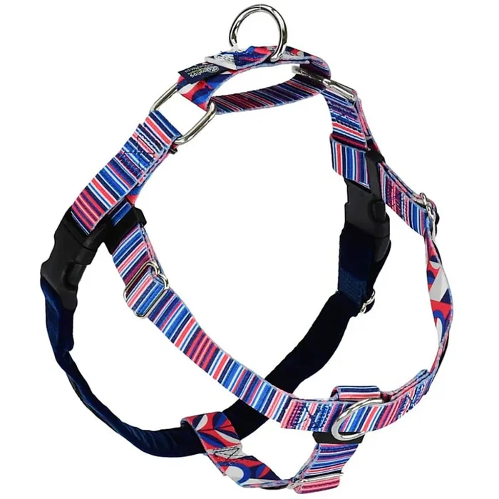 2 Hounds Design Freedom No-Pull Dog Harness – Large 1″ x 28-32″ – Rocky