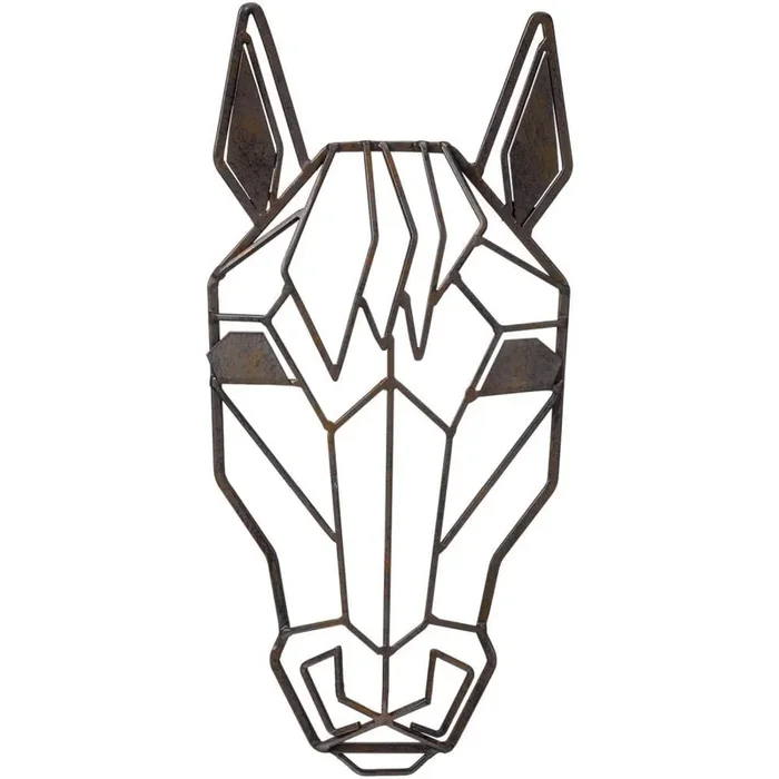 3D Metal Horse Wall Hanging