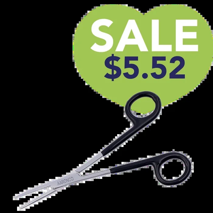 5.5″ Straight Hairmostat Ear Hair Puller and Tick Remover Black 703S by Aaronco