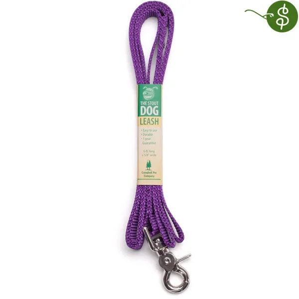 5/8″ Stout Leashes with Scissor Snap (Retail Ready)