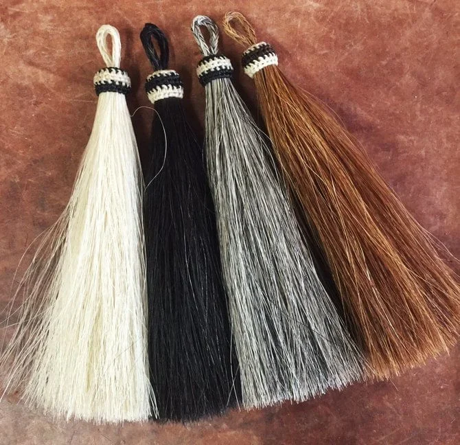 5 Star Horsehair Shufly Tassel – 6″, Assorted Colors, Sold Individually