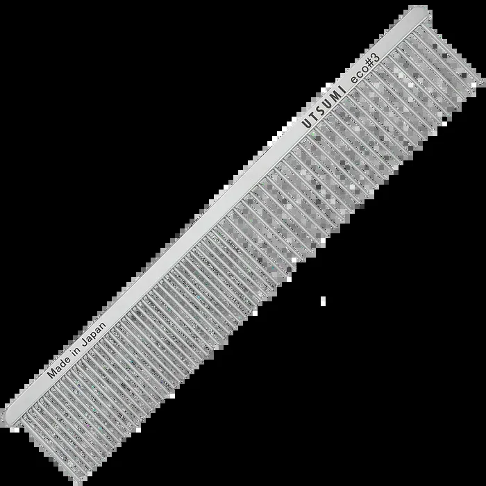 7.5″ ECO #3 Comb Silver by Utsumi