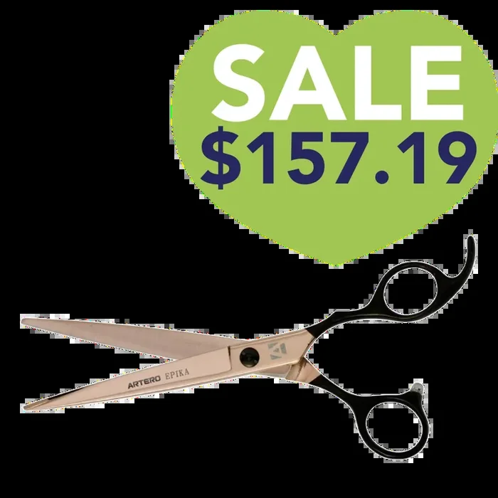 8″ Epika Straight Grooming Shears by Artero