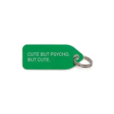 ‘Cute But Psycho. But Cute.’ Collar Charm