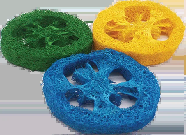 A & E Cage Nibbles Loofah Slices Small Animal Toy