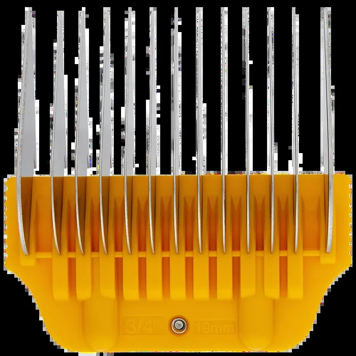 #A 3/4″ Orange Wide Snap on Comb by PetStore.Direct