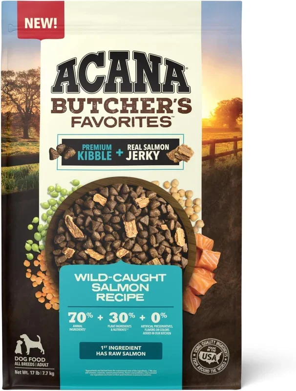 Acana Butcher’s Favorites™, Wild-Caught Salmon Recipe , Dry Dog Food