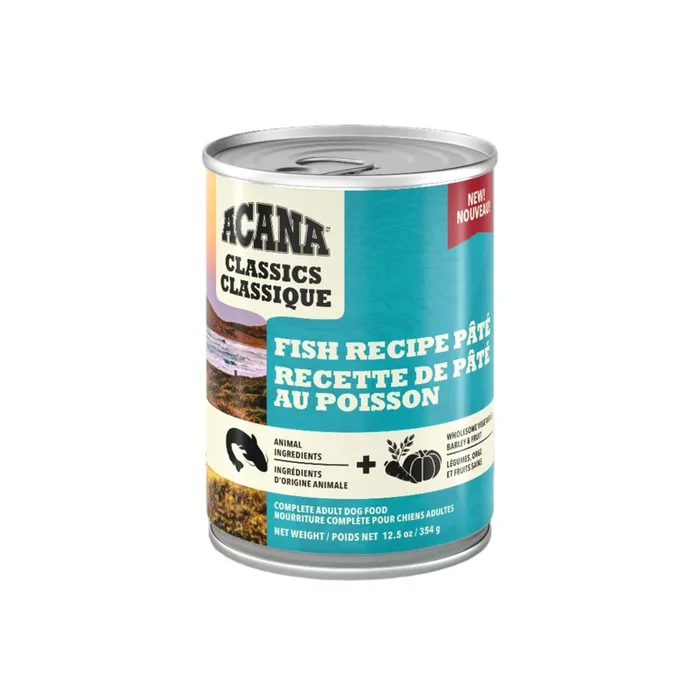 ACANA Classics Pate Wet Dog Food Fish Recipe Pate, 12.5oz