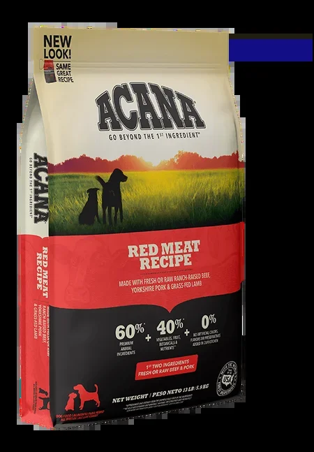 Acana Dog Food Red Meat Recipe