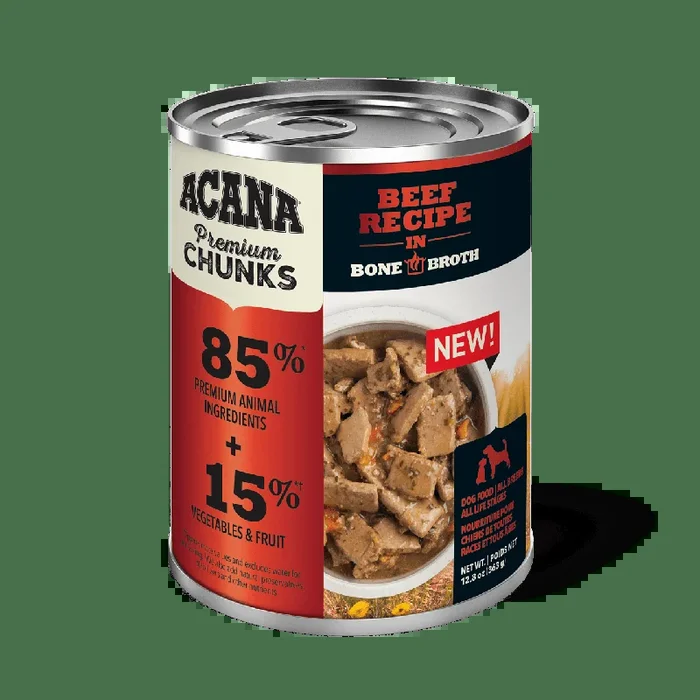Acana Premium Chunks Grain Free Beef for Dogs