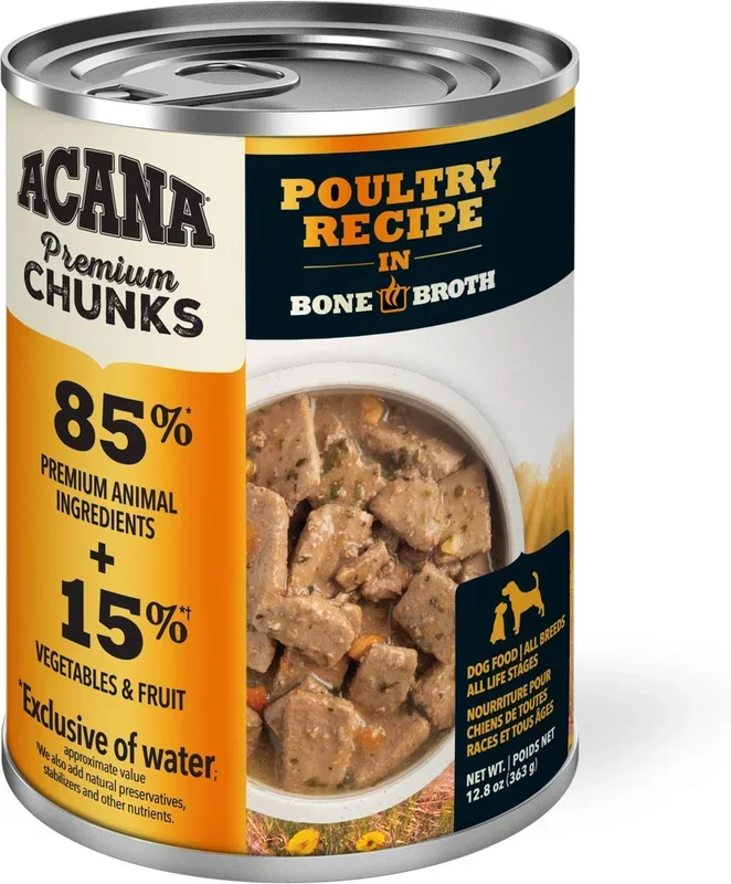 ACANA Premium Chunks Poultry Recipe Wet Dog Food