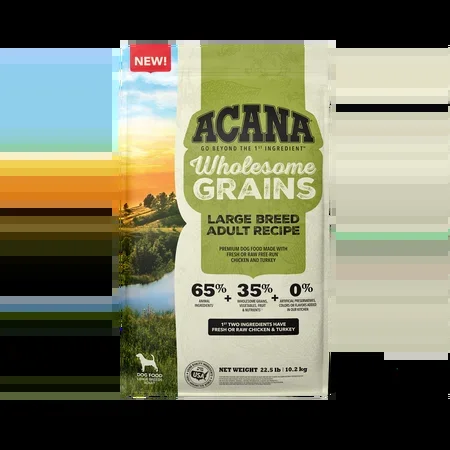 ACANA Wholesome Grains Large Breed Adult Recipe Dry Dog Food