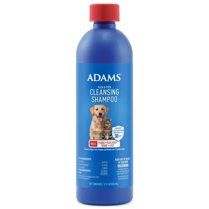 Adams Flea & Tick Cleansing Shampoo