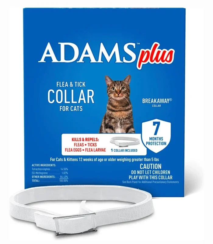 Adams Plus Flea & Tick Breakaway Collar for Cats