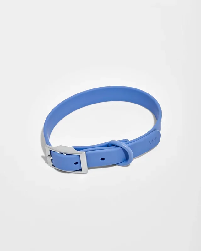 Adjustable Waterproof Fashion Dog Collar: Moonstone / X-SMALL