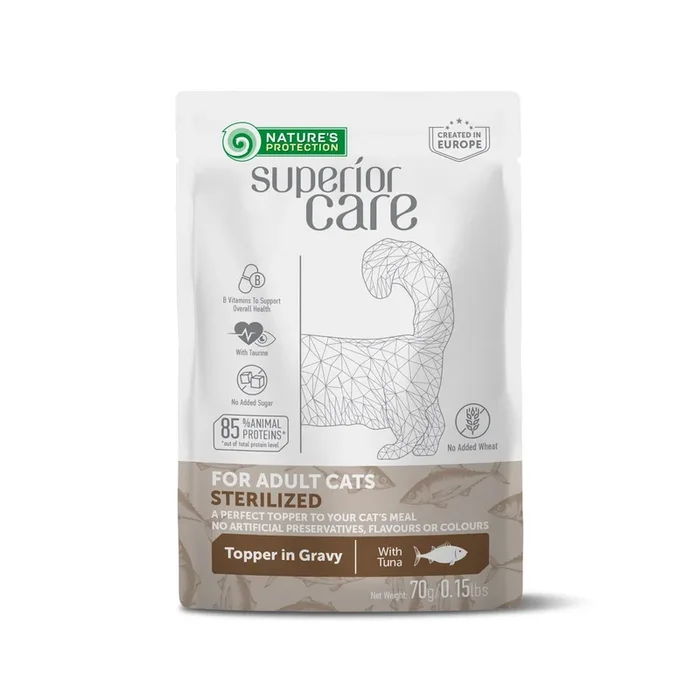 Adult Cat Wet Food for All Breeds with Tuna