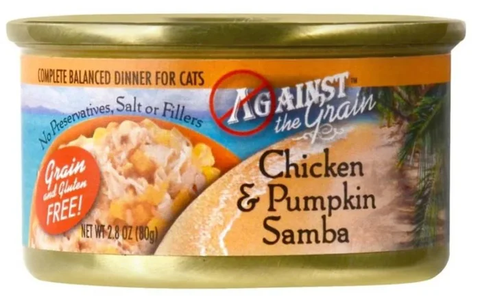Against the Grain Chicken & Pumpkin Samba Dinner Wet Cat Food