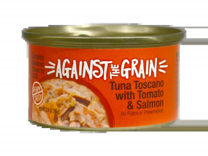 Against the Grain Farmers Market Grain Free Tuna Toscano With Salmon & Tomato Canned Cat Food