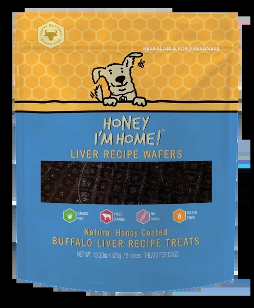 All American Pets Honey I’m Home Liver Recipe Wafers