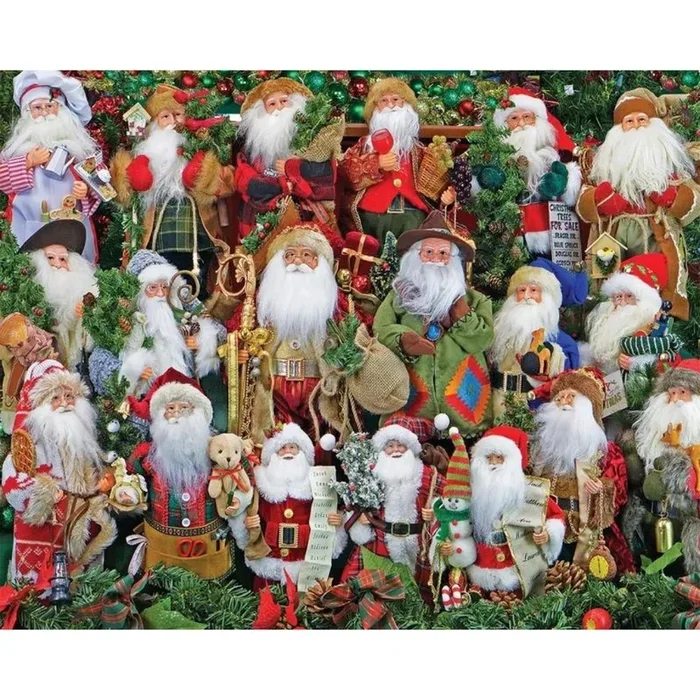 Allied Products-Springbok – Santa Collection Puzzle