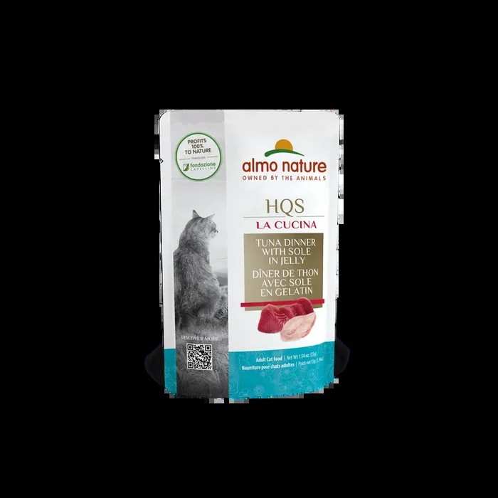 Almo Nature La Cucina Tuna & Sole Cat Food Pouch