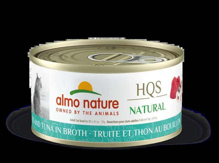 Almo Nature Natural Trout & Tuna Canned Cat Food