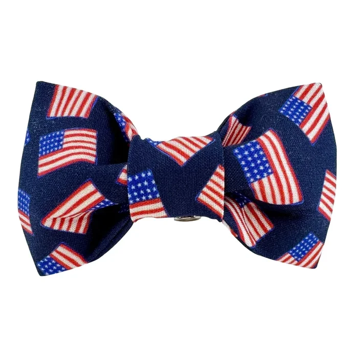 American Flag Dog Bow Tie – 1093