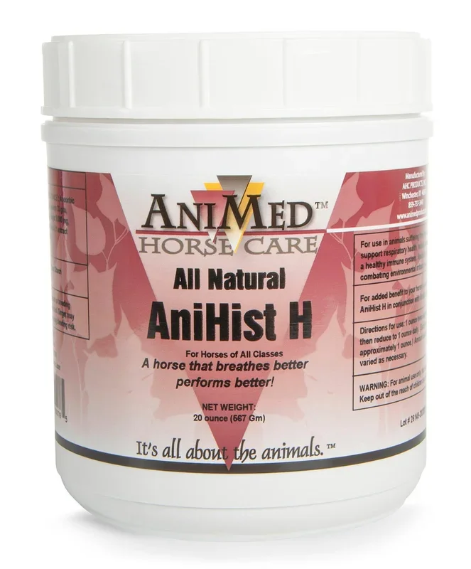 AniHist H Respiratory Supplement for Horses, 20 oz