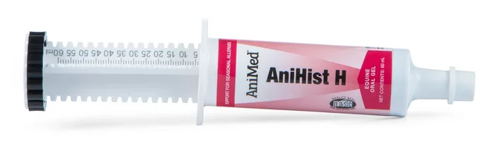 AniMed AniHist H Equine Oral Gel For Seasonal Allergies in Horses, 60 mL