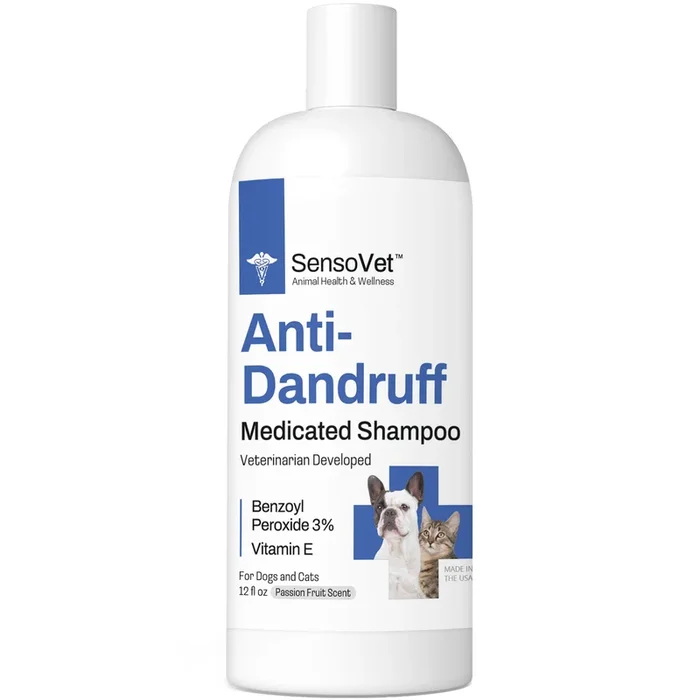 Anti-Dandruff Shampoo for Dogs & Cats – 12oz