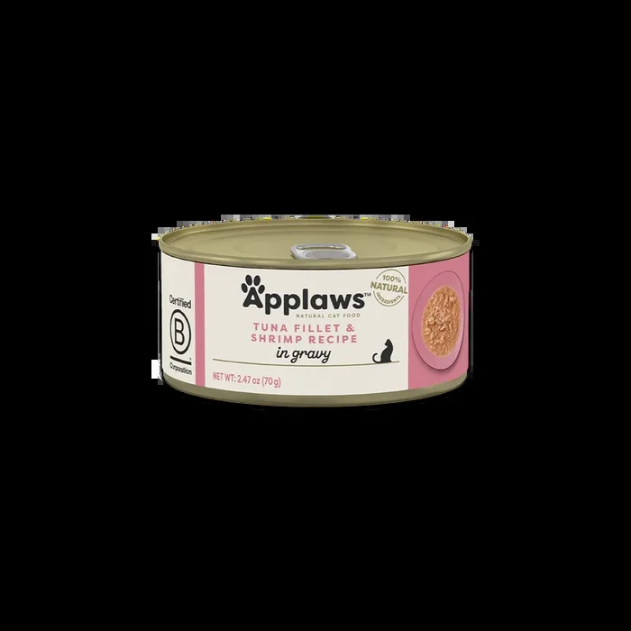 Applaws Tuna With Shrimp In Broth, Wet Cat Topper, Case Of 24
