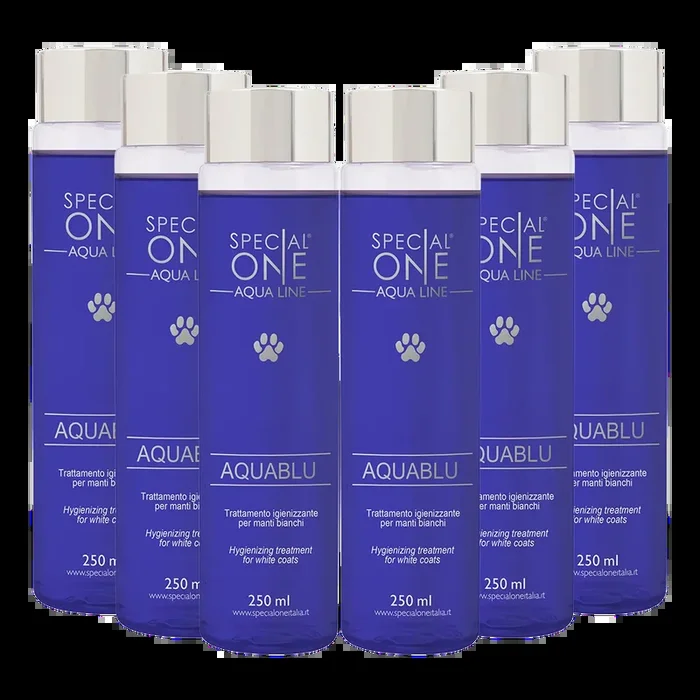 Aquablu Shampoo box of 6 250 ml by Special One