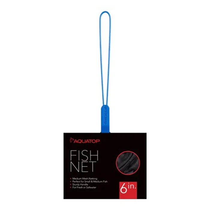 Aquatop Fish Net 6″ Medium Mesh
