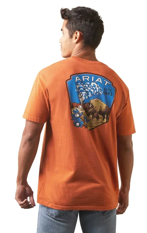 Ariat Men’s Old Faithful Short Sleeve T-Shirt