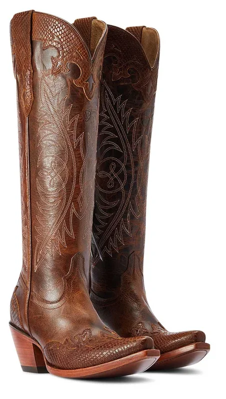 Ariat Women’s Geneva StretchFit Western Boot, Rye