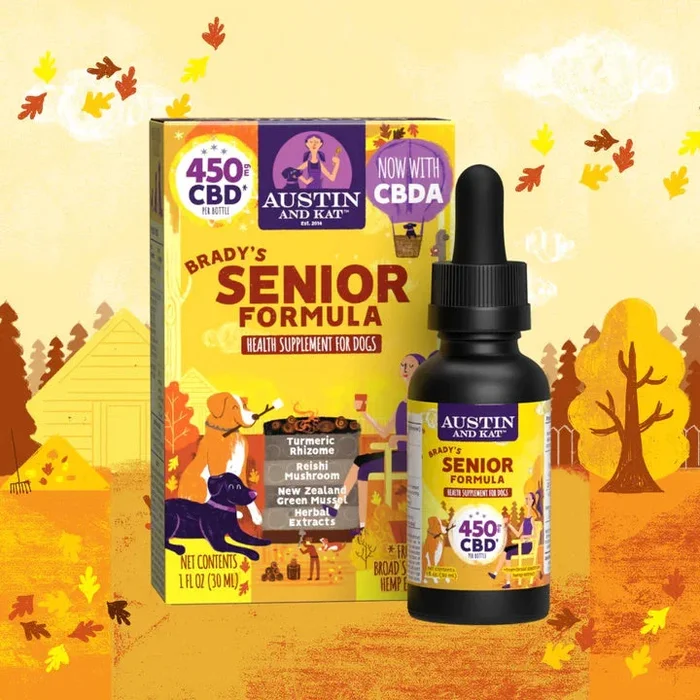 AUSTIN & KAT Brady’s Senior Formula Oil 450mg