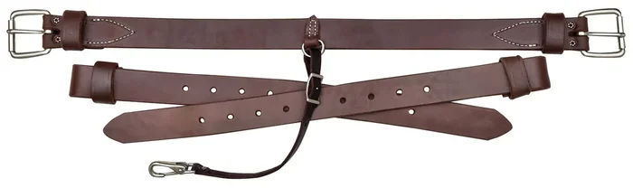 Back Cinch Set, Dark Oil