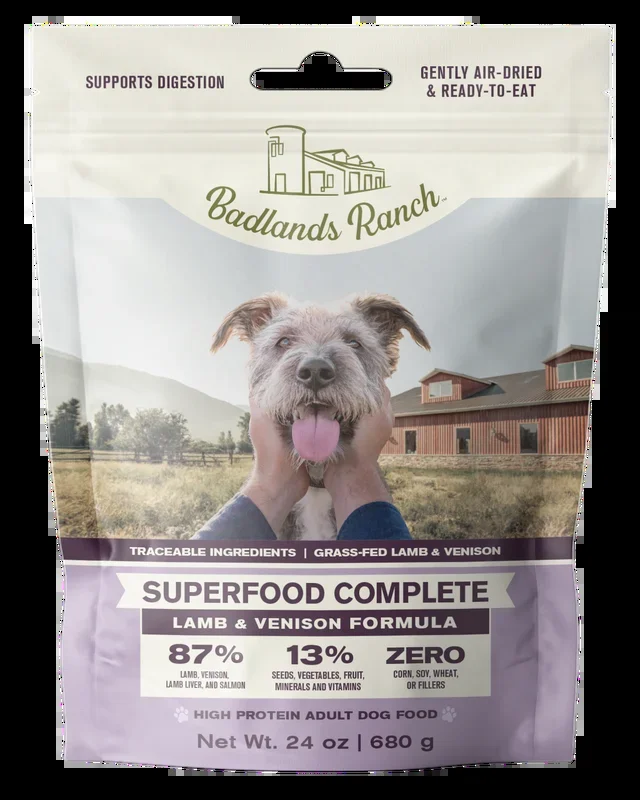 Badlands Ranch Superfood Complete Lamb & Venison 24oz