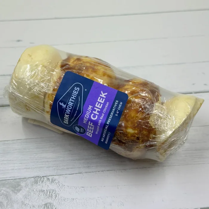 Barkworthies Beef Cheek Rolls Wrapped with Chicken