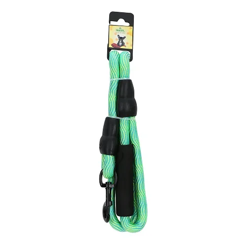 Basil Rope Leash for Dogs (Yellow/Green)