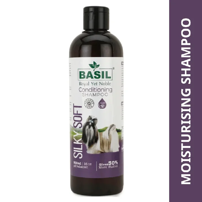 Basil Silky Soft Conditioning Dog Shampoo