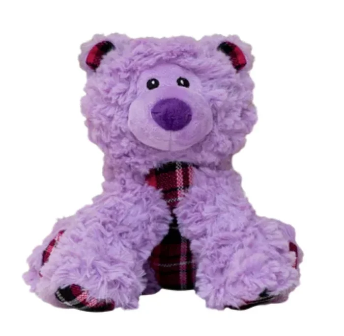 Bella the Bear Plush Dog Toy, 11″