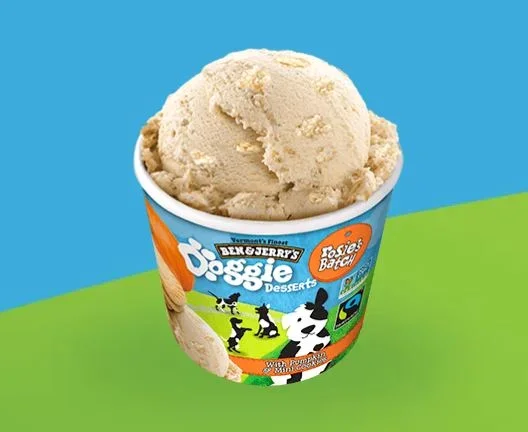 Ben & Jerry’s Doggie Desserts Rosie’s Batch Pumpkin & Mini Cookies Frozen Dog Treat