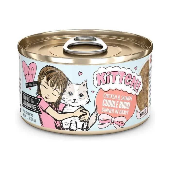 BFF Kitten Cuddle Buds Dinner in Gravy 2.8OZ Case/12