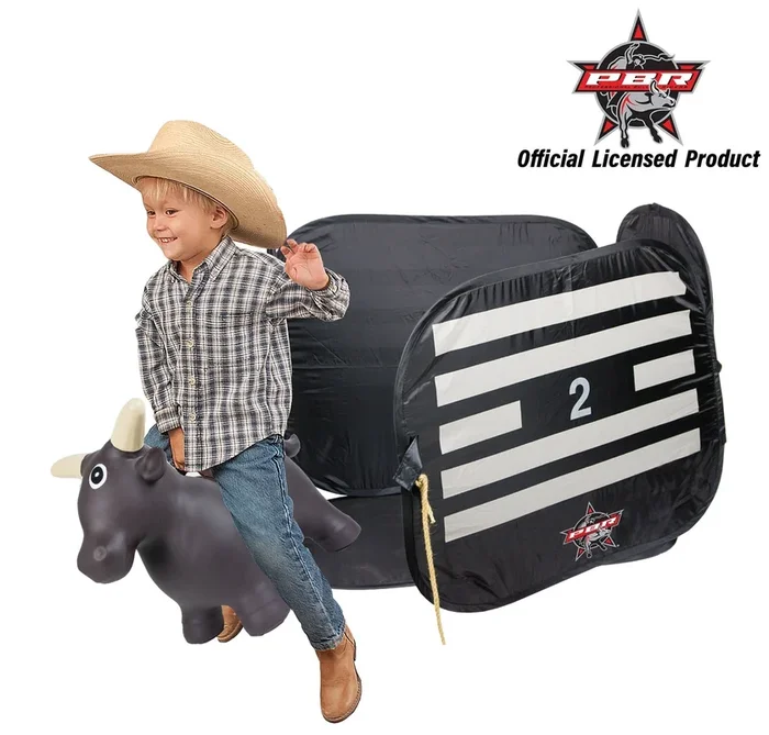 Big Country Toys Lil’ Bucker® Bull & PBR® Bucking Chute