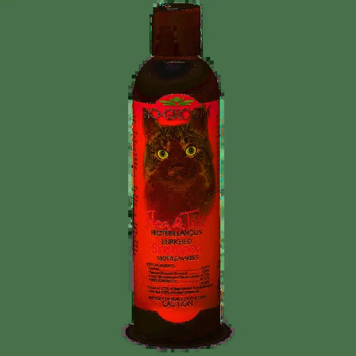 Bio-Groom Flea & Tick Cat Shampoo 8oz