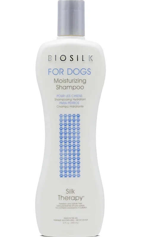 BioSilk for Dogs Silk Therapy Moisturizing Shampoo