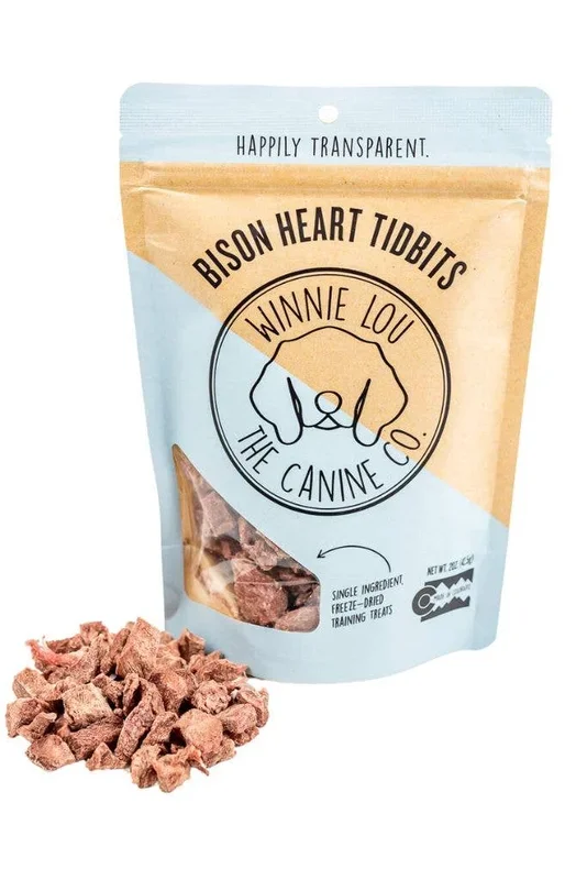 Bison Heart Tidbits – Winnie Lou – The Canine Company