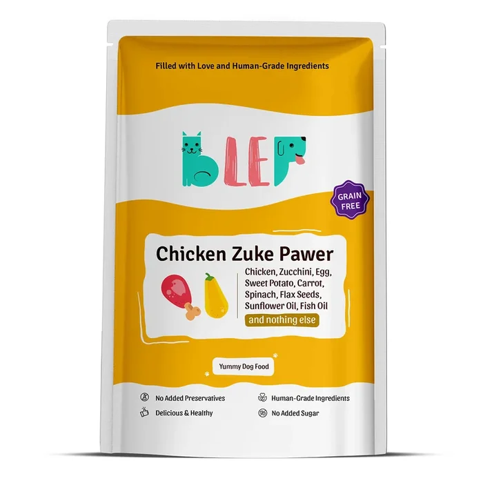 BLEP Chicken Zuke Pawer Dog Wet Food (300g)